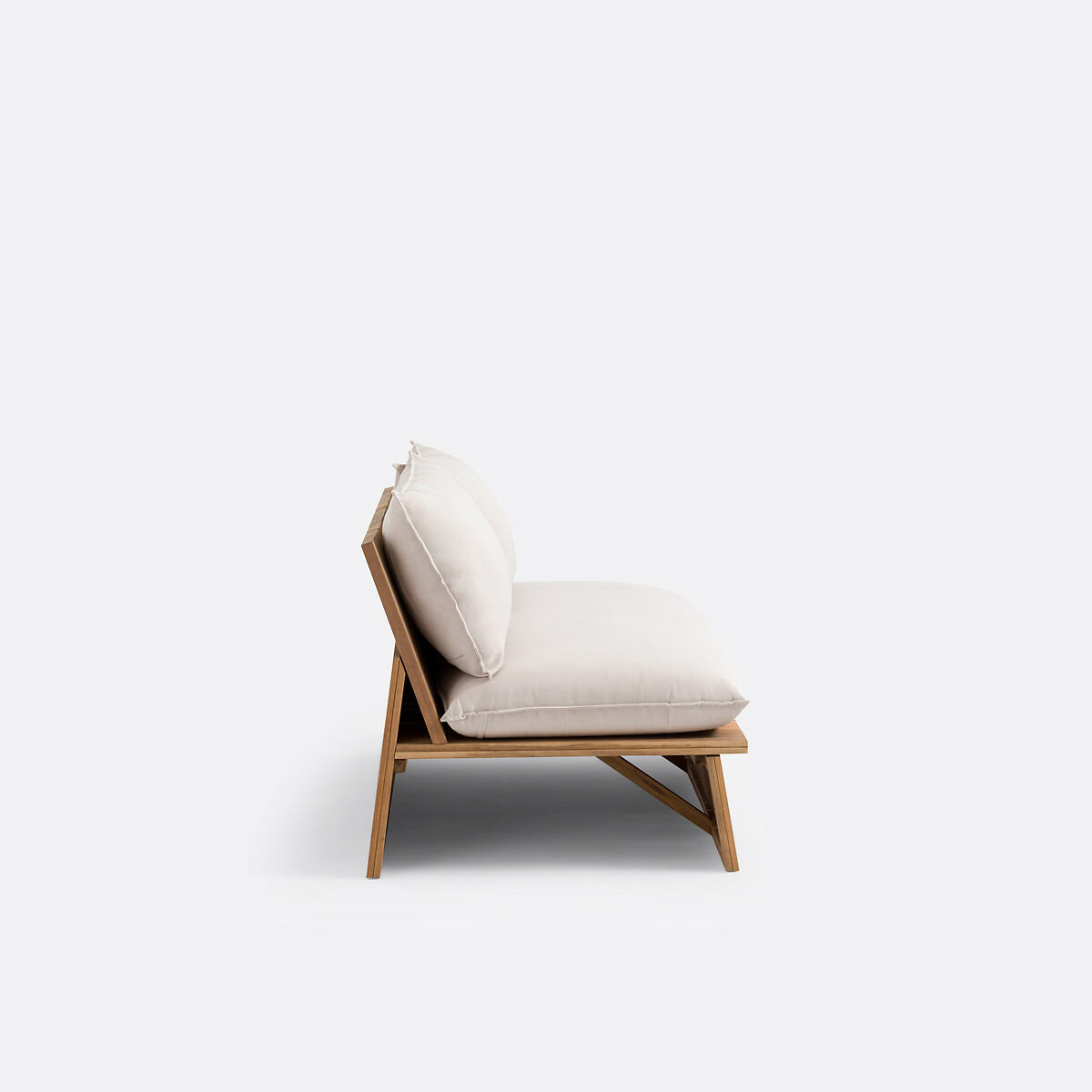 LA REDOUTE INTERIEURS<br>Banco de jardim, acácia, Bruto