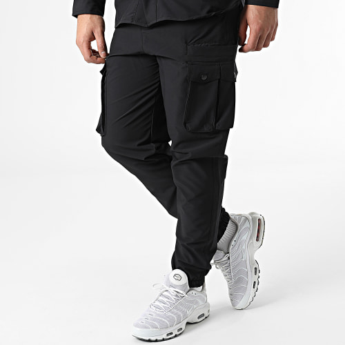 Ensemble Surchemise Et Pantalon Jogging KL-2048 Noir