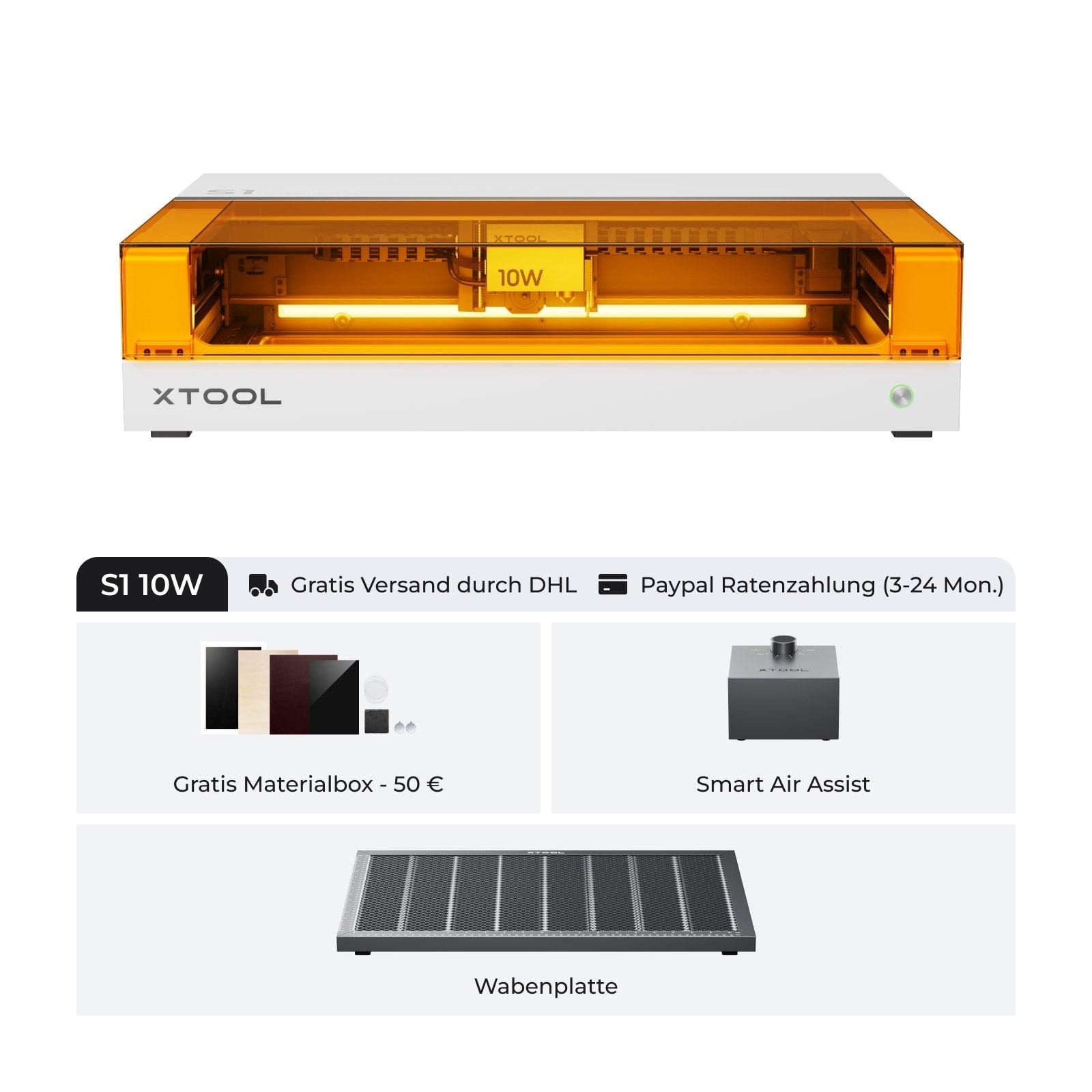 xTool S1 der sichere und leistungsstarke Diodenlaser