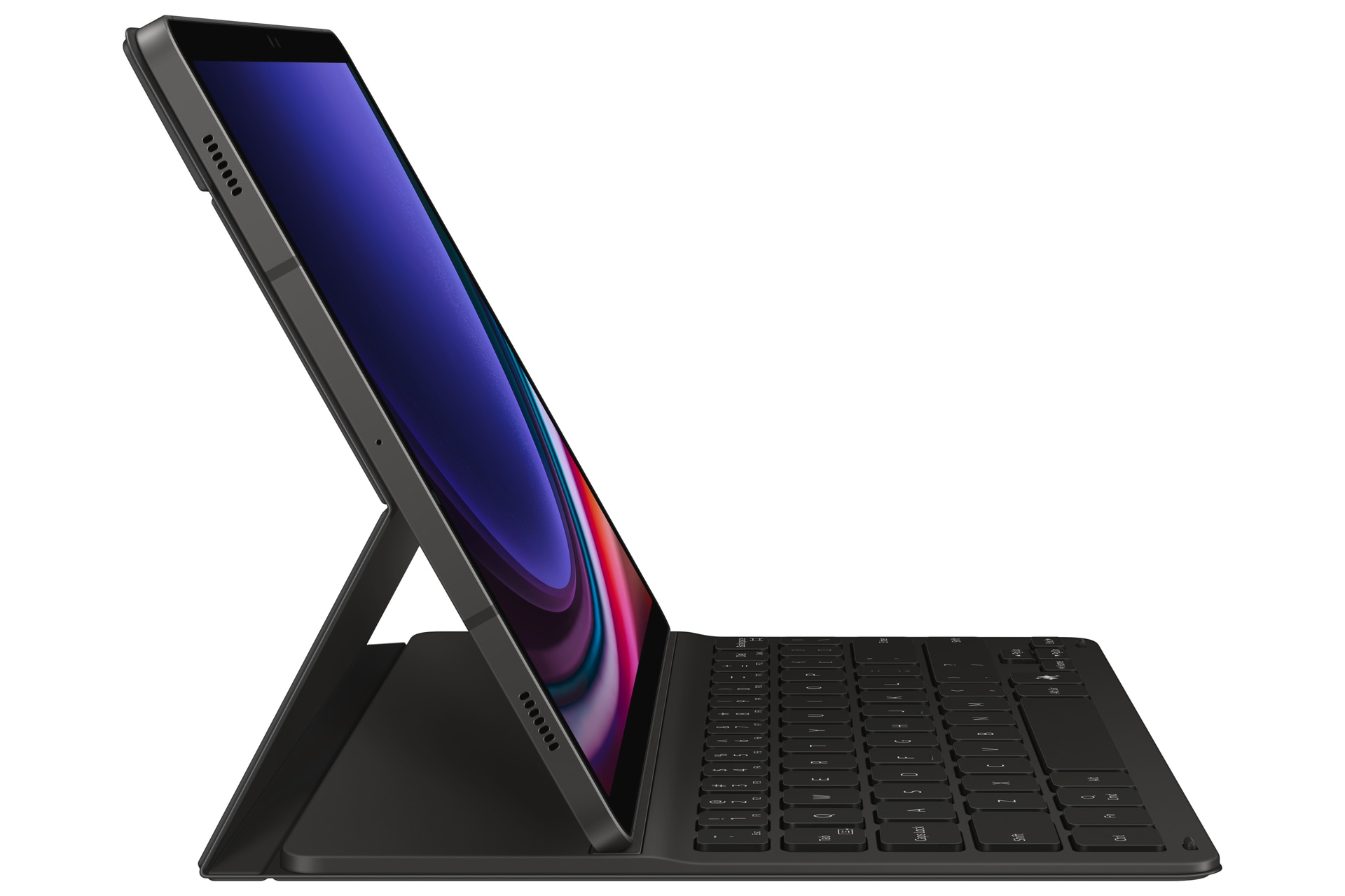 Samsung Tablet-Hülle »Book Cover Keyboard Slim für Galaxy Tab S9 | S9 FE | S10 FE« Tastatur Cover, Schutzhülle, Tablethülle, Case, Schutzcase, stossfest