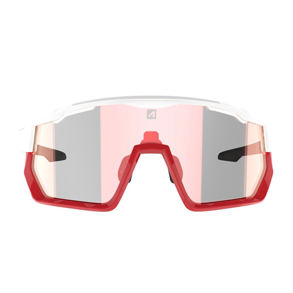 Azr KROMIC PRO RACE RX - Lunettes vélo blanc/rouge vernie