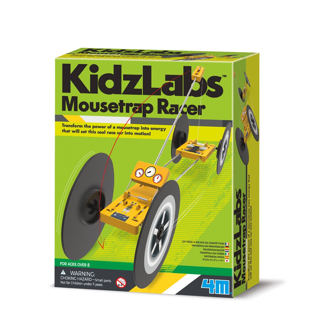 4M KidzLabs - Mausefallen-Rennwagen