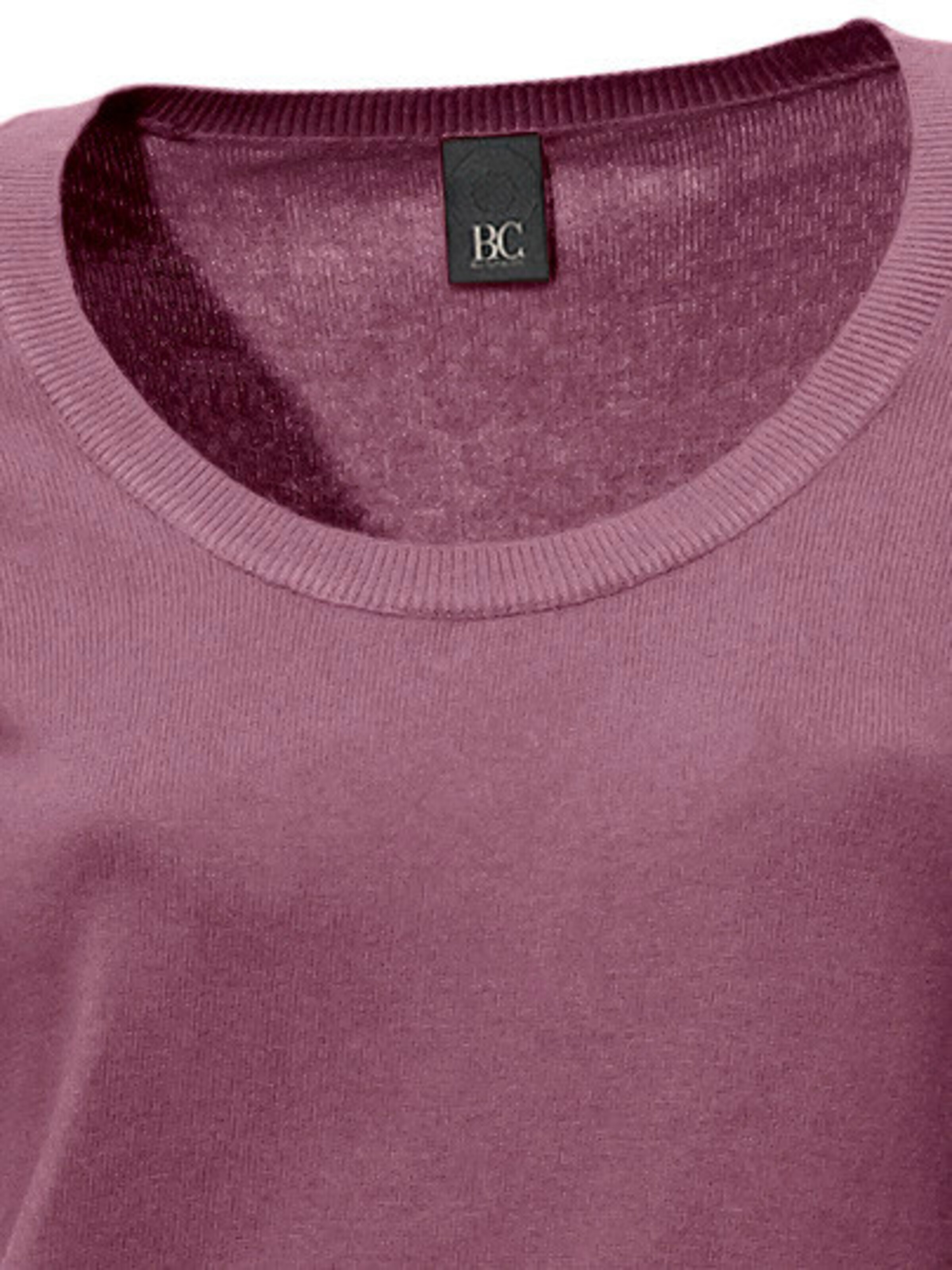 heine Rundhals-Pullover in mauve