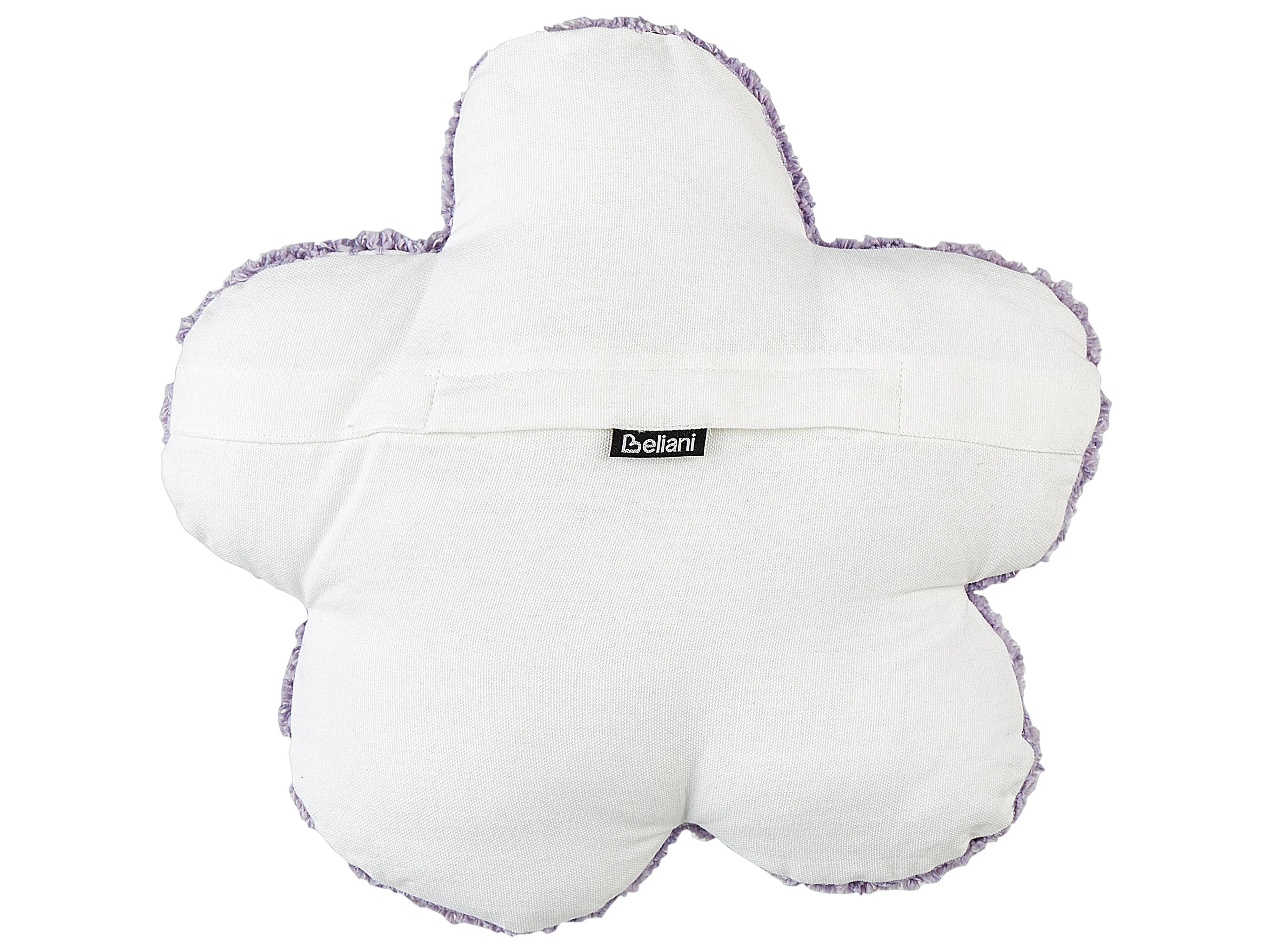 Set van 2 sierkussens SORREL Katoen 30 x 30 cm Paars Bloem
