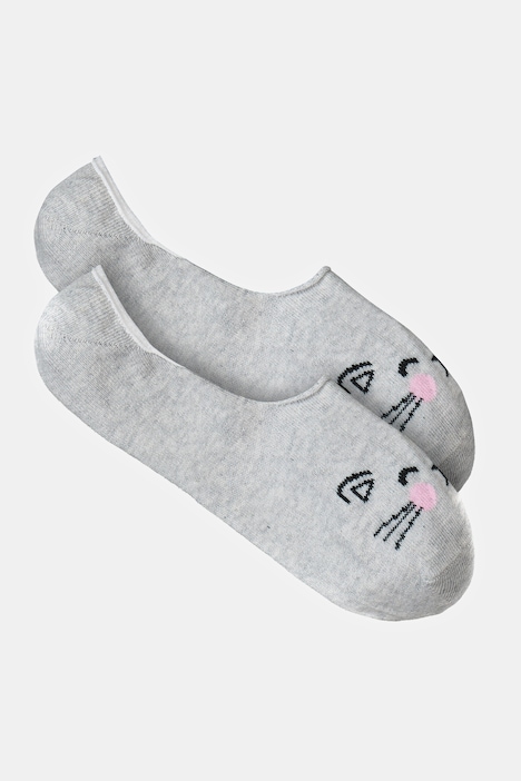 Füßlinge, gemustert, Socken