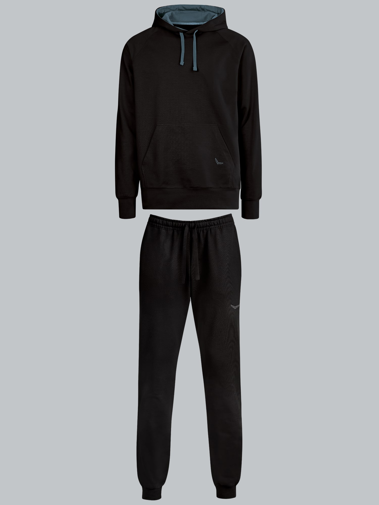 Jogginganzug aus Biobaumwolle Schwarz
