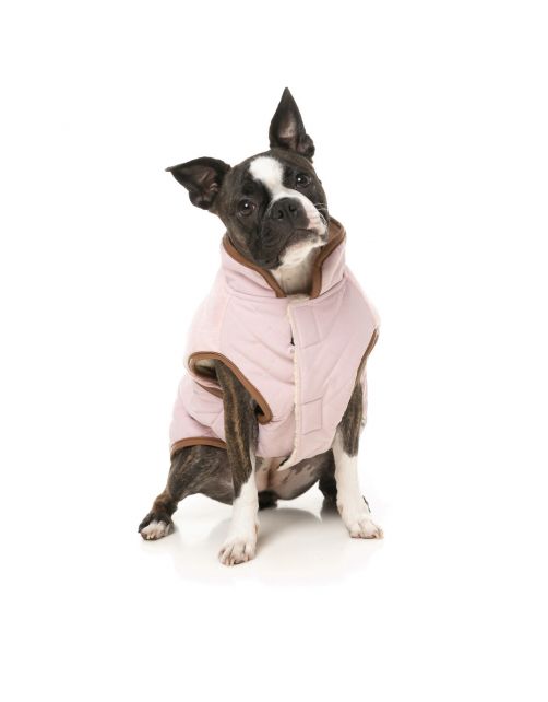 Fuzzyard Ivanhoe Jacket Roze - Hondenkleding