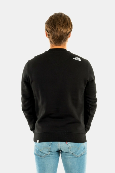 Sweat the north face drew peak ky4 tnf black/tnf white