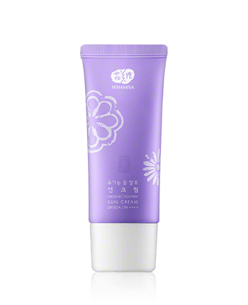 Whamisa Organic Flowers Sun Cream SPF 50+ 60g