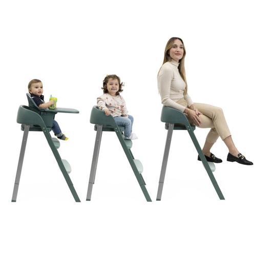 Chaise haute Crescendo Up - Imperial green re_lux - CHICCO