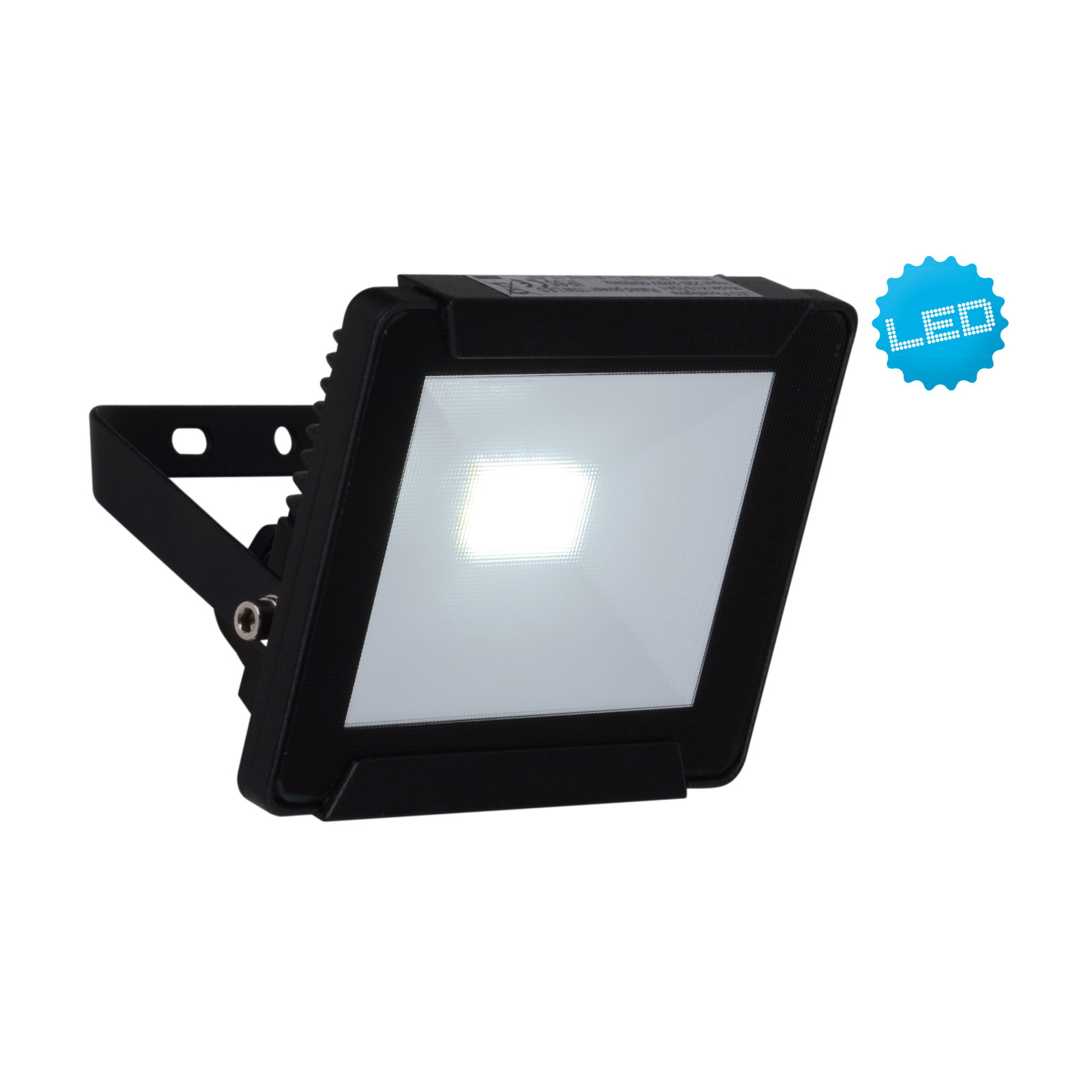 LED-Außen-Wandleuchte RADIA - schwarz - Aluminium - 13 cm