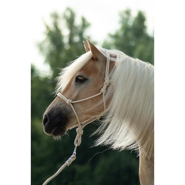 Touwhalsterset Free Horse Gebroken wit