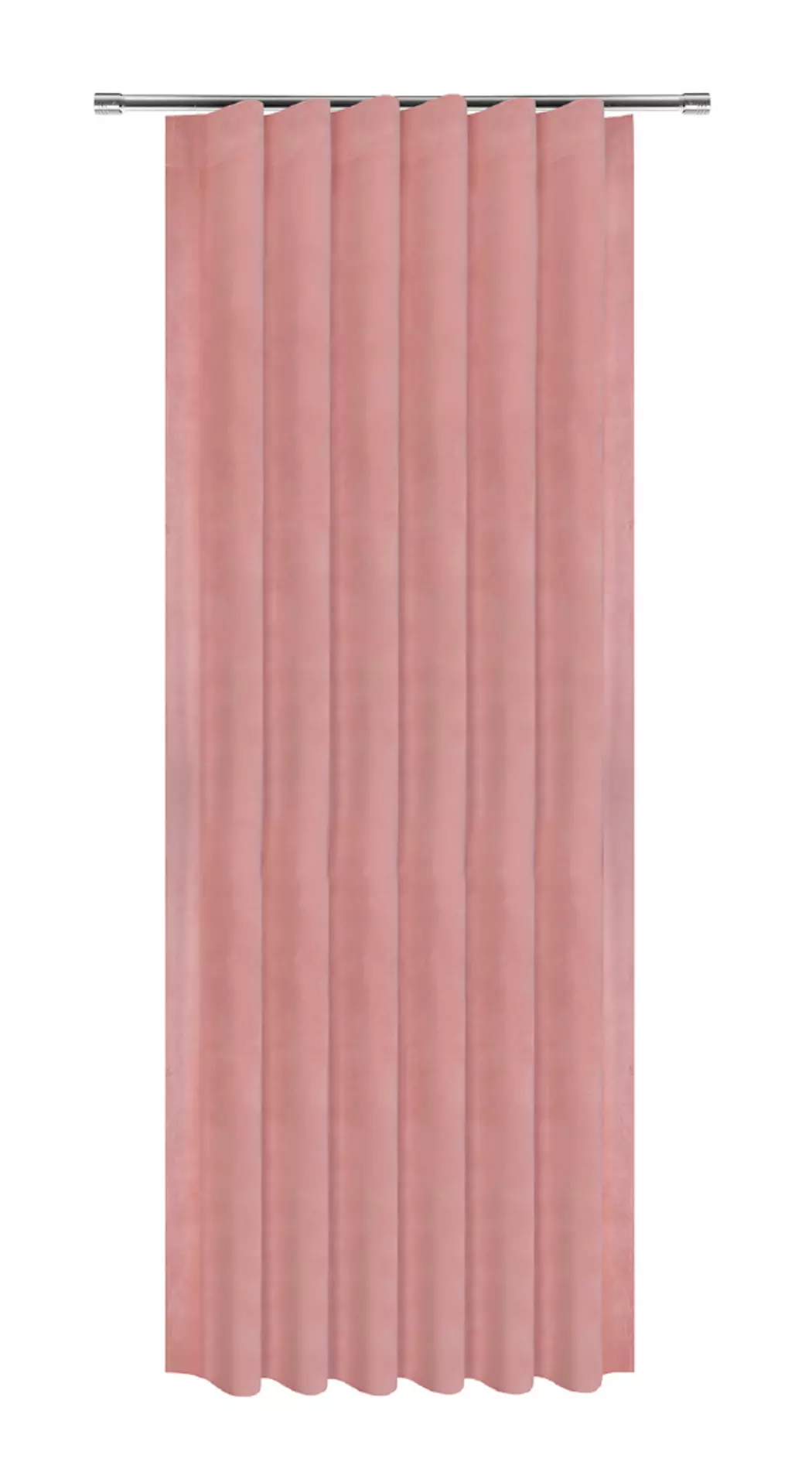 Fertiggardine Samt 135 x 300 cm