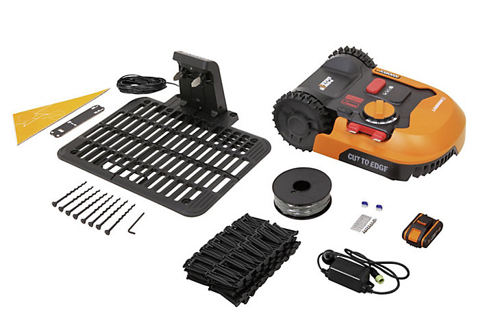 Robot tondeuse 20 V Worx WR141 M500 Landroid 500 m² 18 cm