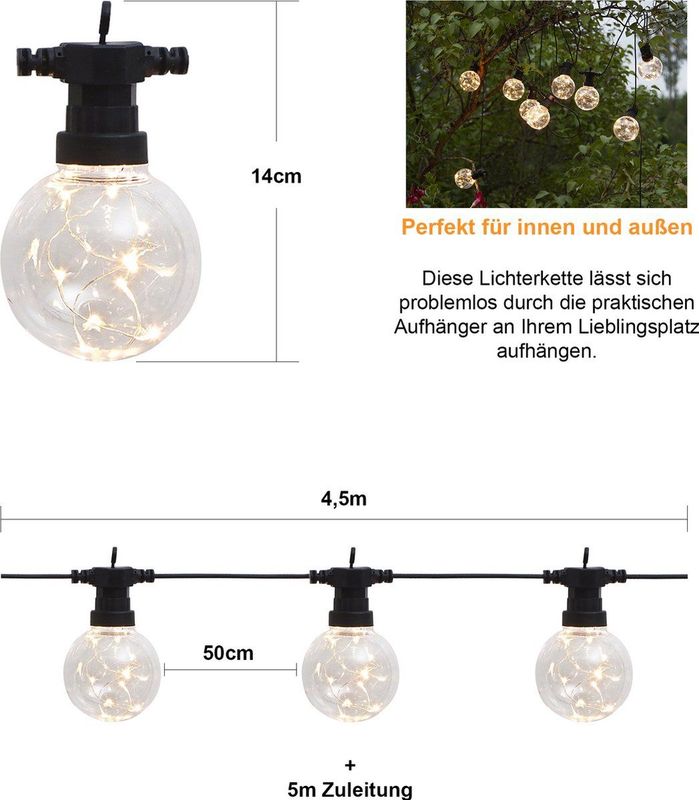 Star Trading LED Deko-Lichterkette Big Circus