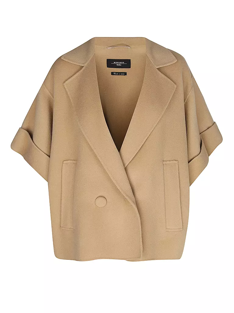 WEEKEND MAX MARA Wolljacke NAVARRA beige
