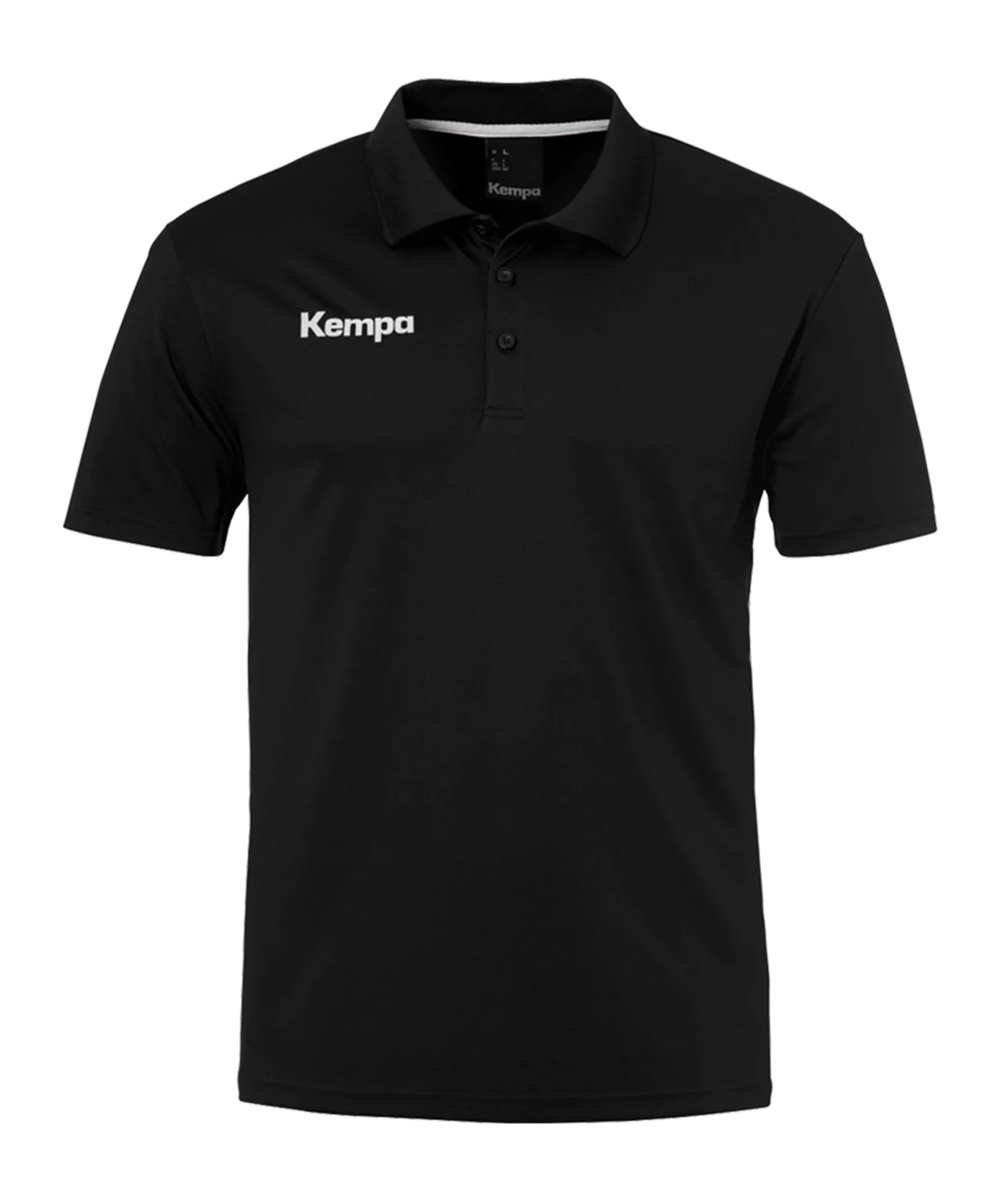 Kempa Poly Poloshirt Kids Schwarz F06