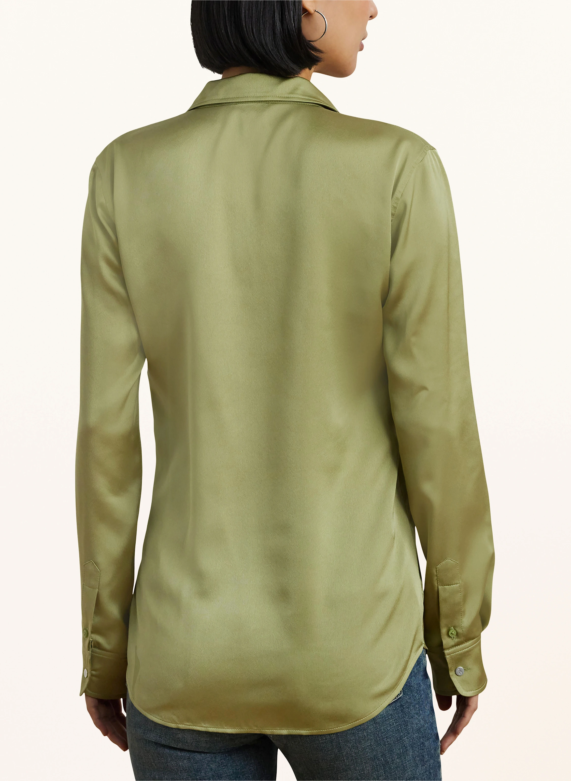 LAUREN RALPH LAUREN Hemdbluse aus Satin