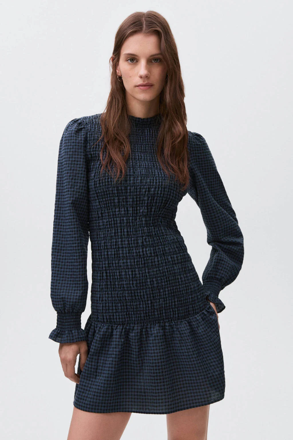 MANGO TEEN korte jurk zwart