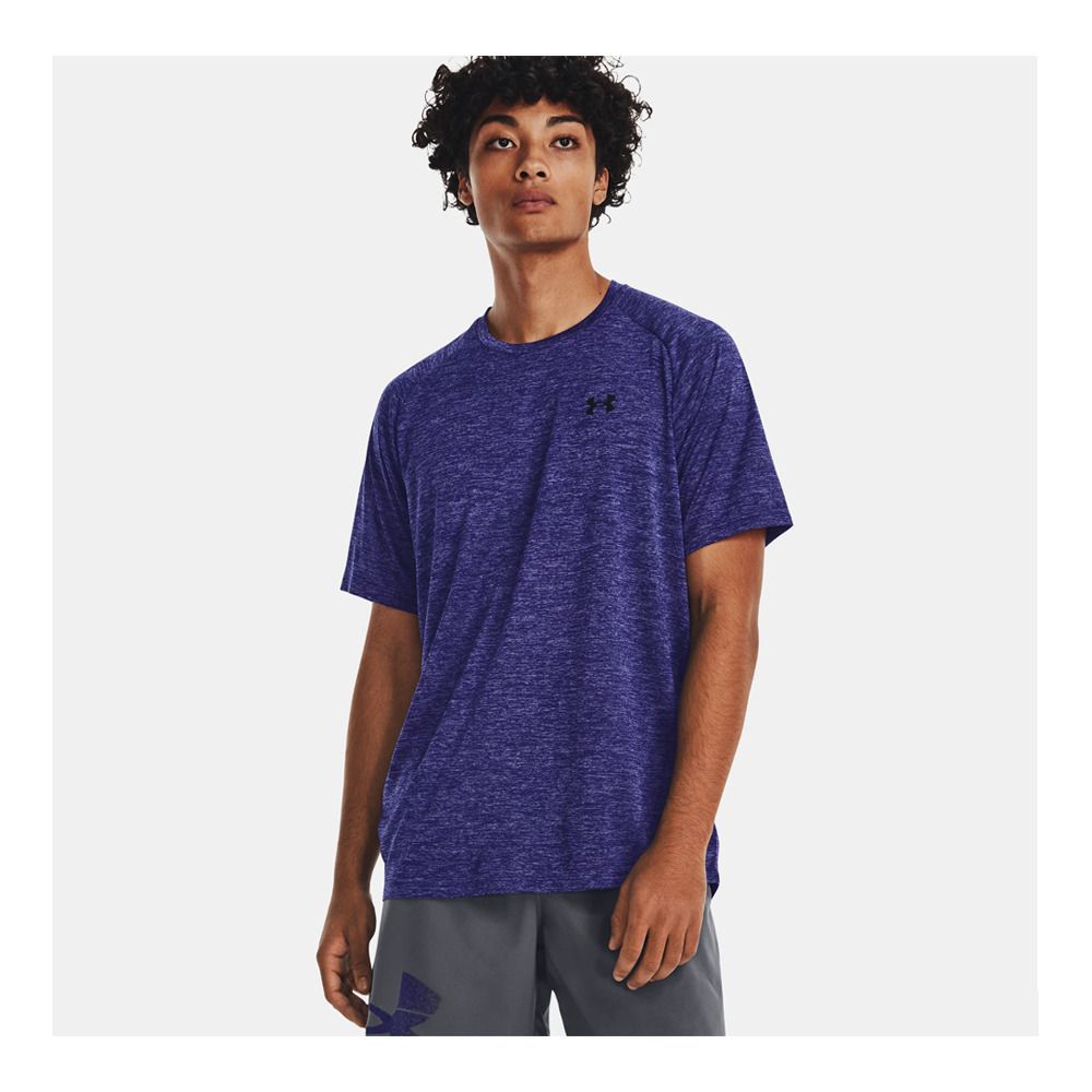Under Armour UA TECH™ 2.0 - Maillot Homme sonar blue/black