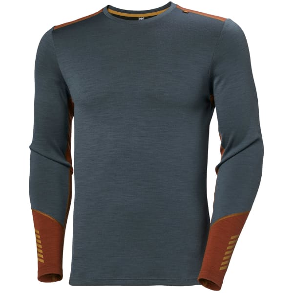 T-shirt thermique HELLY HANSEN LIFA MERINO MIDWEIGHT CREW ALPINE FROST