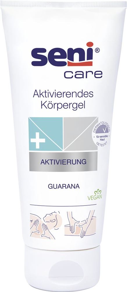 Seni Care Körpergel Gel aktivierend mit Guarana vegan Tb 200 ml