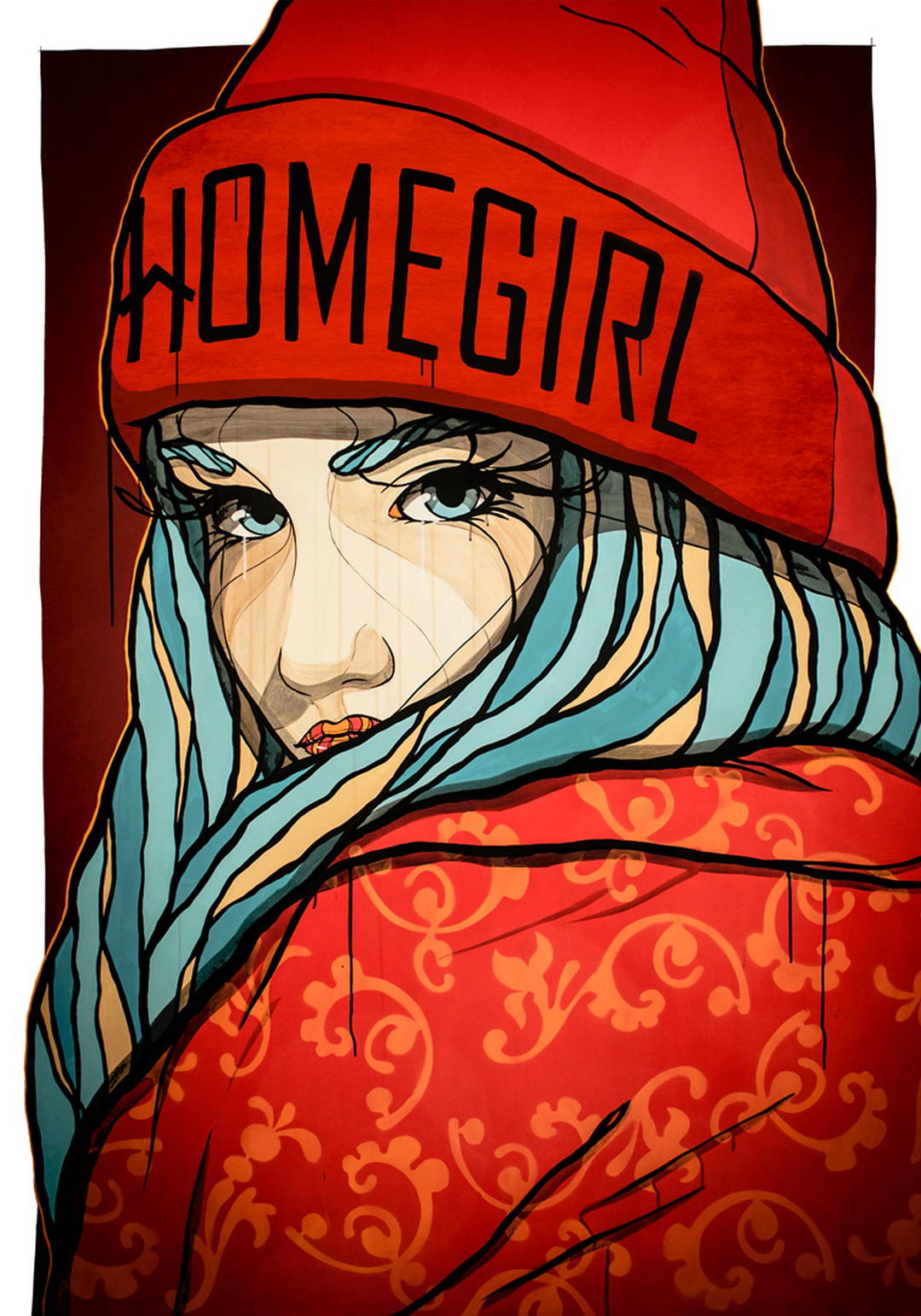 Homegirl by El Bocho - Limited Edition. Edition of: 250. Signed.
