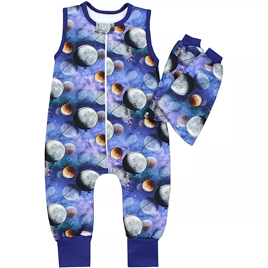TupTam Baby Schlafsack mit Beinen und Ärmel Winter mehrfarbig