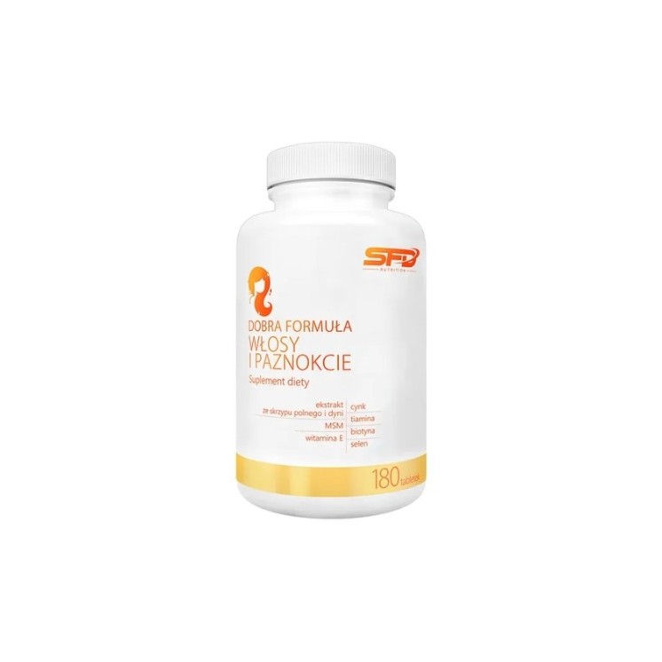 SFD Gute Formel für Haare und Nägel, 180 Tabletten