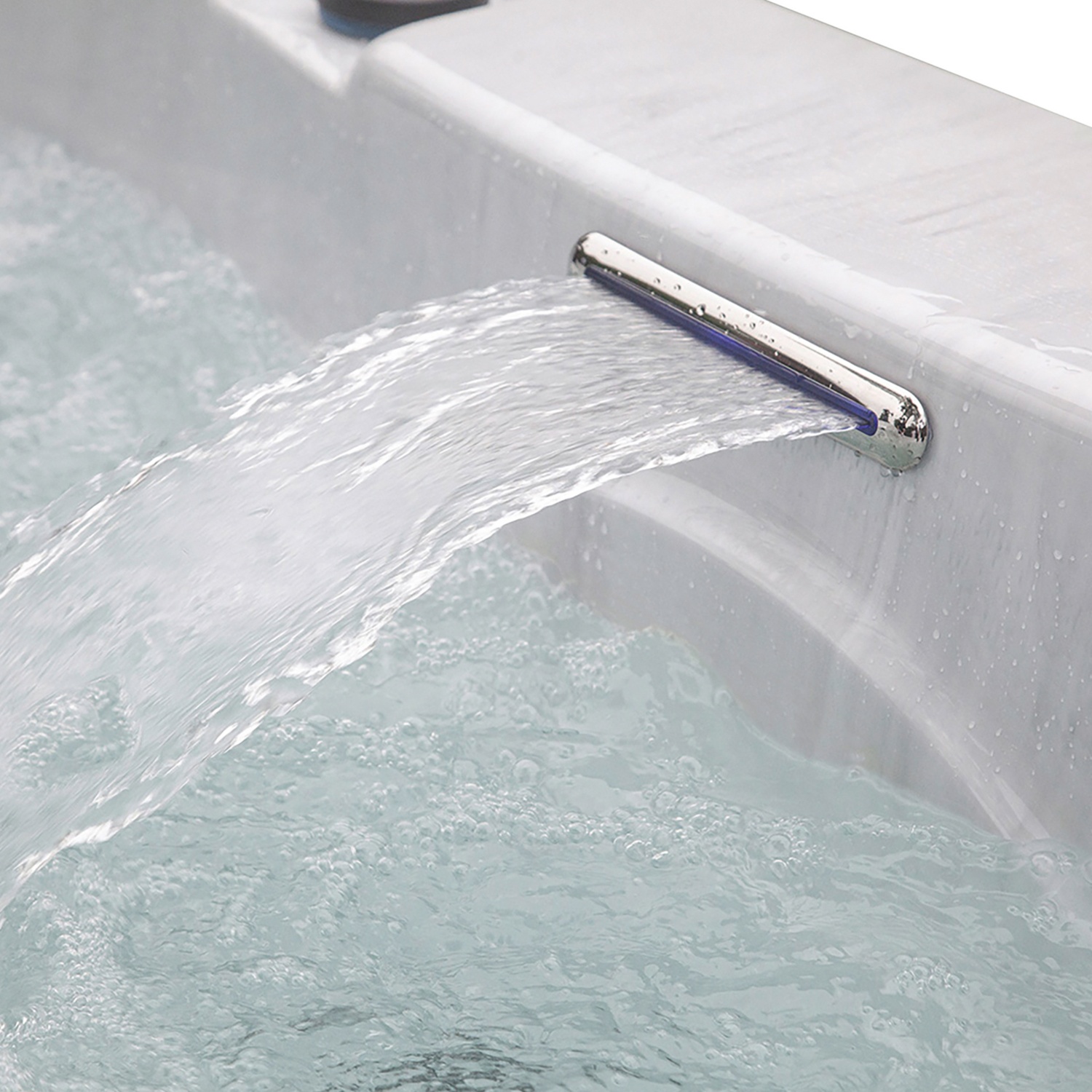 HOME DELUXE Whirlpool White Marble