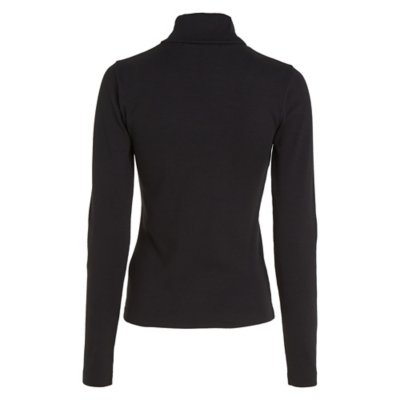 Sweatshirt femme Monologo Rib Roll CALVIN KLEIN