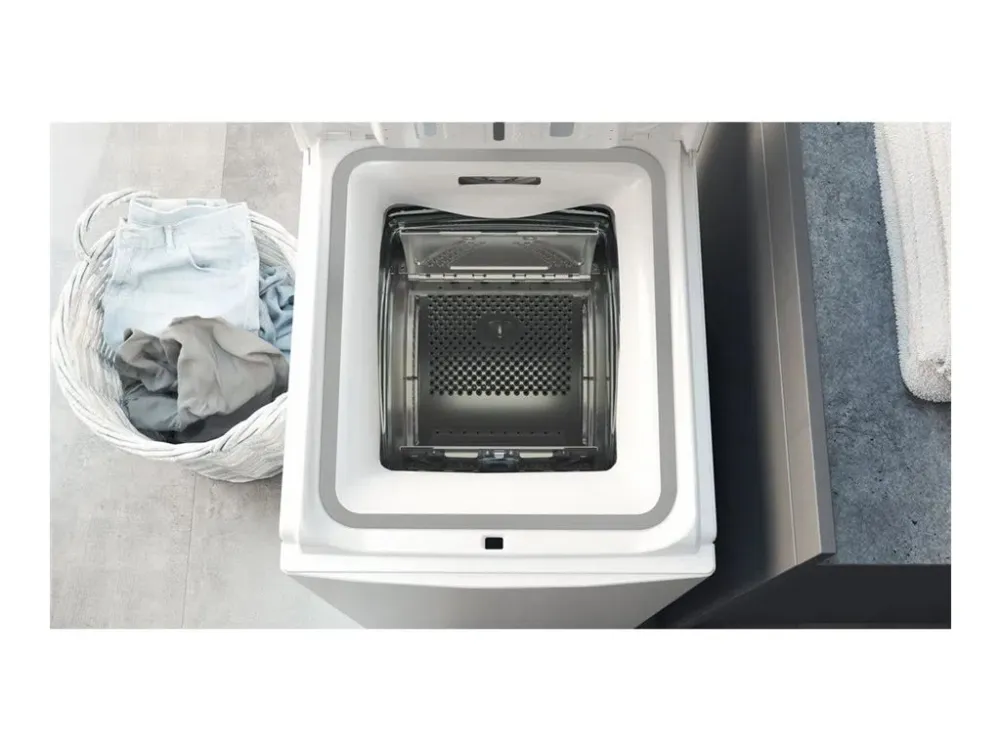 Bauknecht WTL 56313 C - Vaskemaskine - bredde: 40 cm - dybde: 60 cm - højde: 90 cm - topbetjening - 6 kg - 1151 rpm
