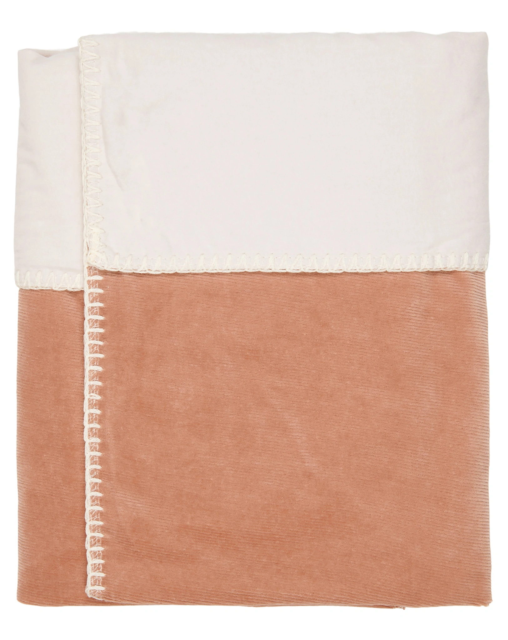 Flanell-Babydecke ODDI (75x100) in soft earth