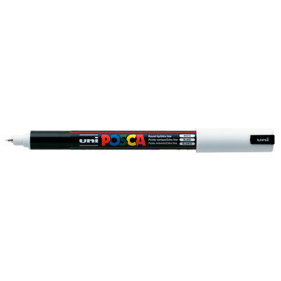 Uni-Ball Posca Marker PC-1MR, weiss