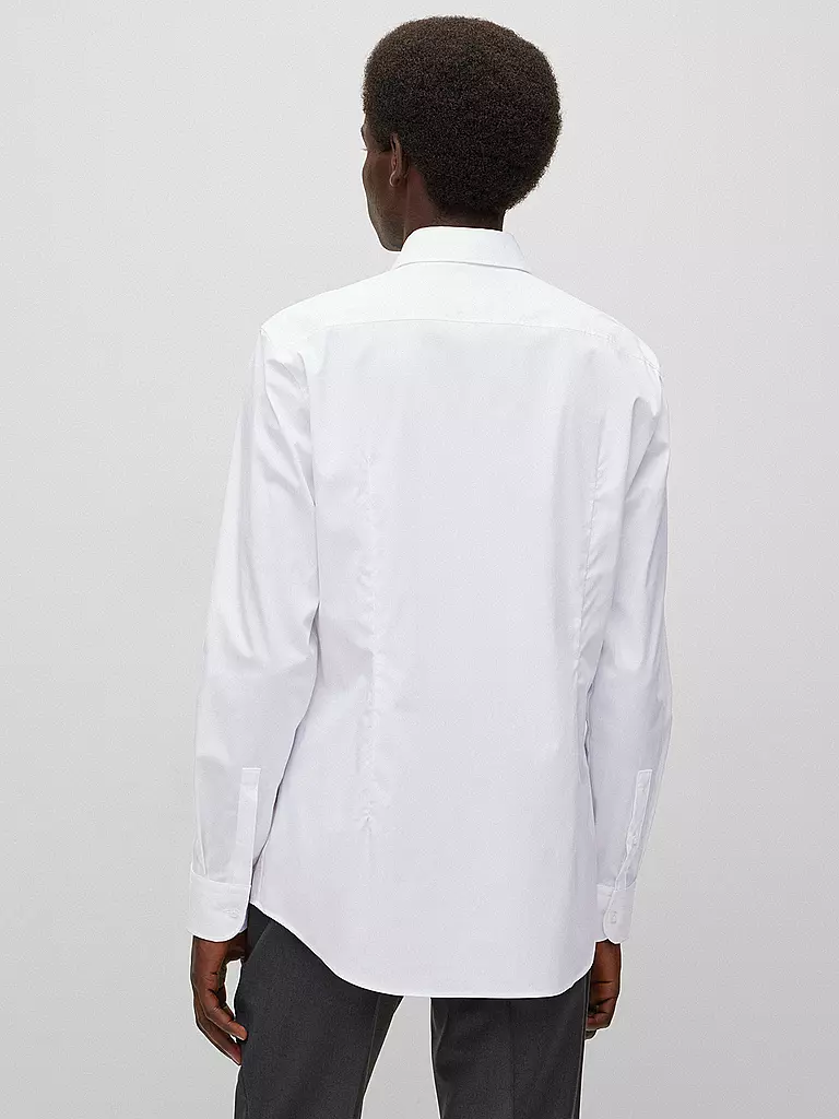 BOSS Hemd Slim Fit Hank weiss