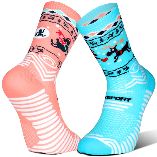 Chaussette running BV SPORT TRAIL ULTRA COLLECTOR DBDB NOEL