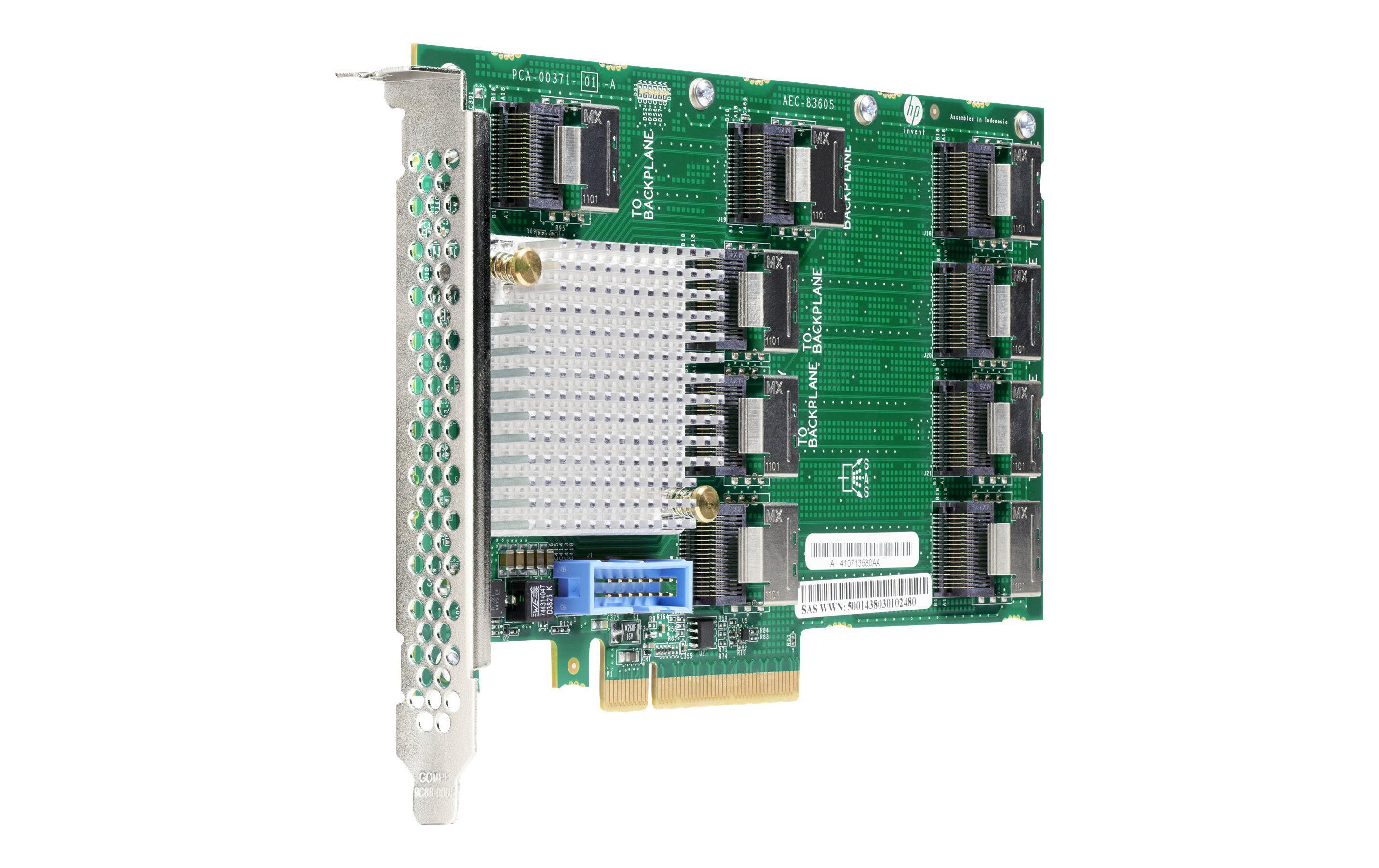 Host Bus Adapter SAS Expander Controller 870549-B21<br>SAS Expander Karte mit Kabel