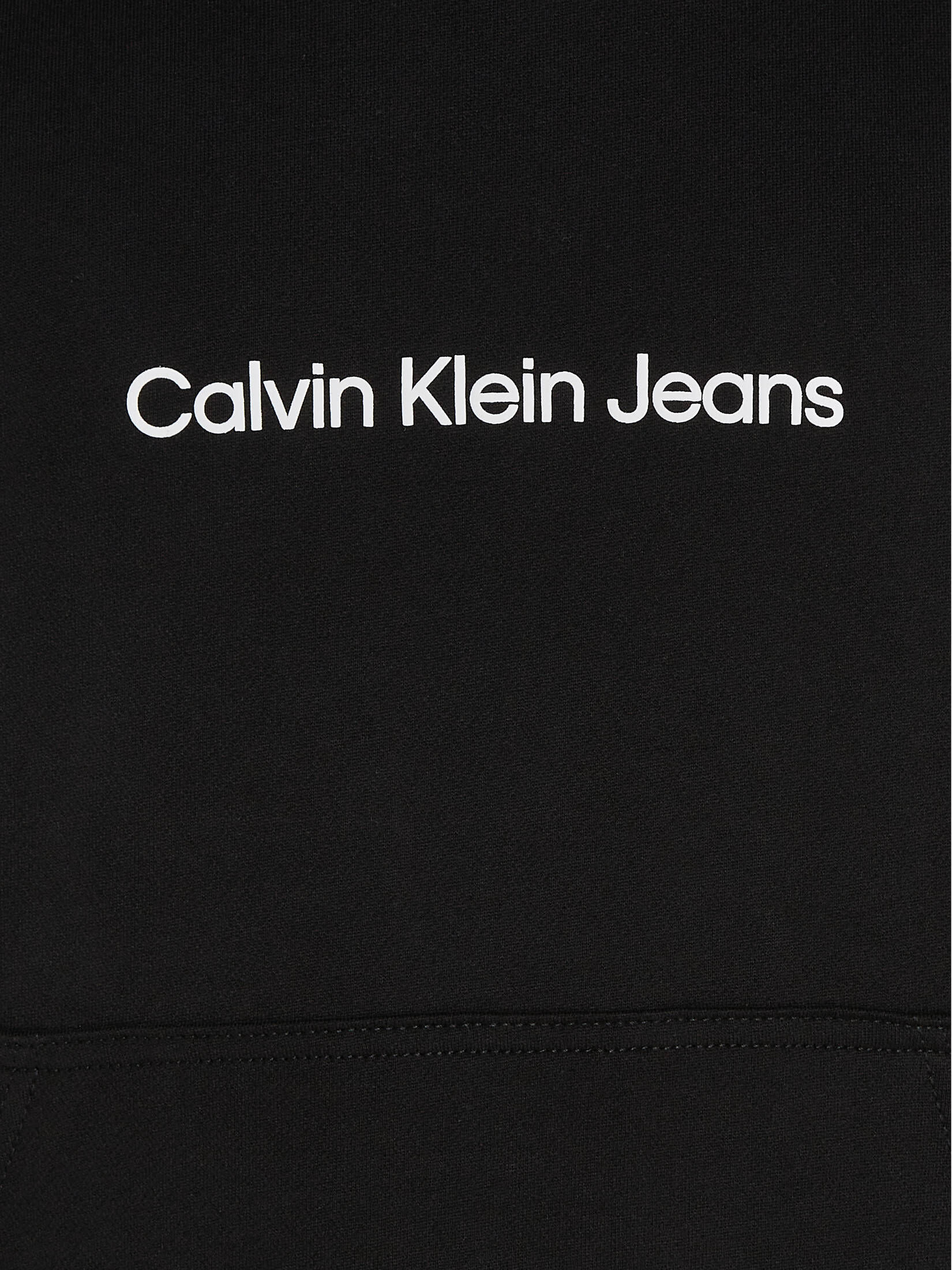 CALVIN KLEIN JEANS| Herren Sweatshirt mit Kapuze SQUARE FREQUENCY LOGO HOODIE