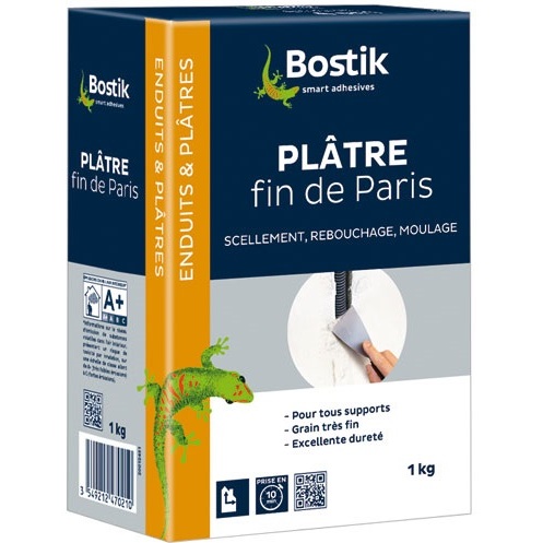 Plâtre fin de Paris - 1 Kg