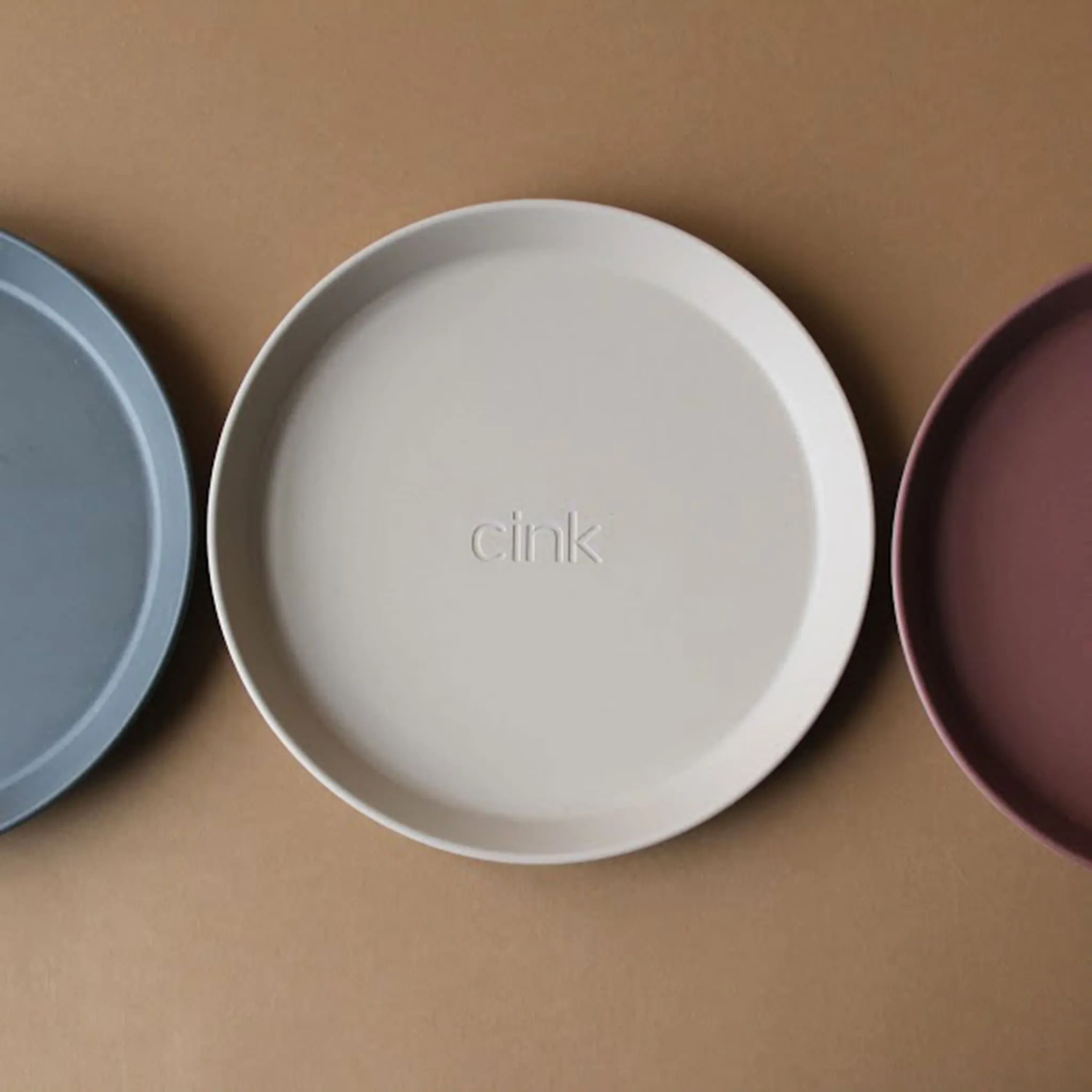 Cink Assiette en Bambou Paquet de 3 - FogBeetOcéan