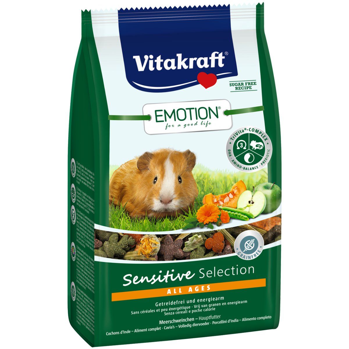 Vitakraft Emotion Sensitive All Ages, Futter für Meerschweinchen