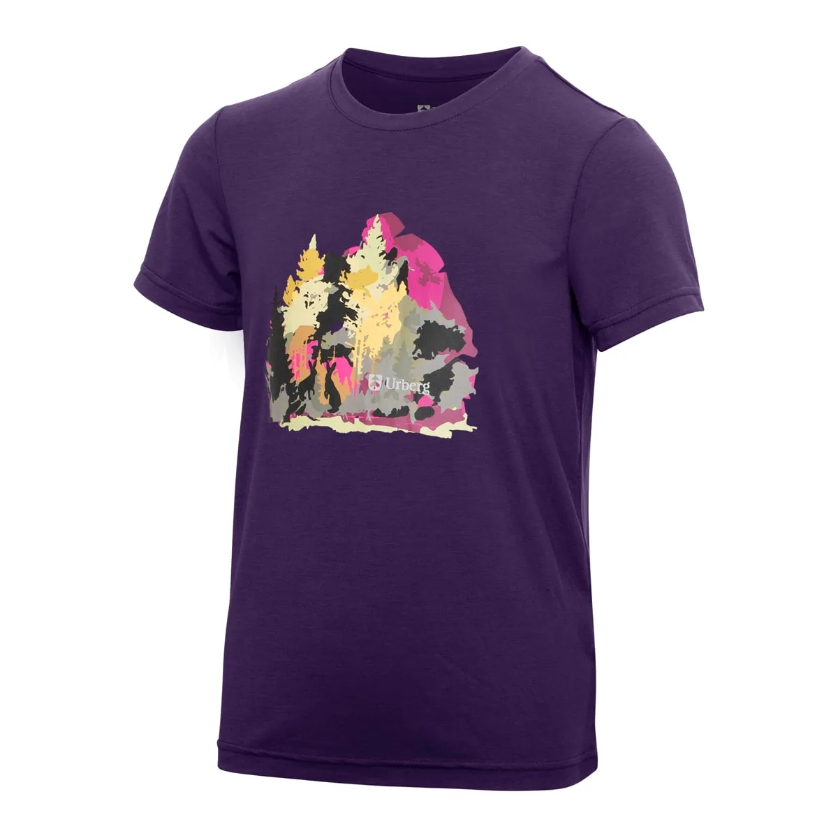 Urberg Juniors' Printed Tree Tee Grape