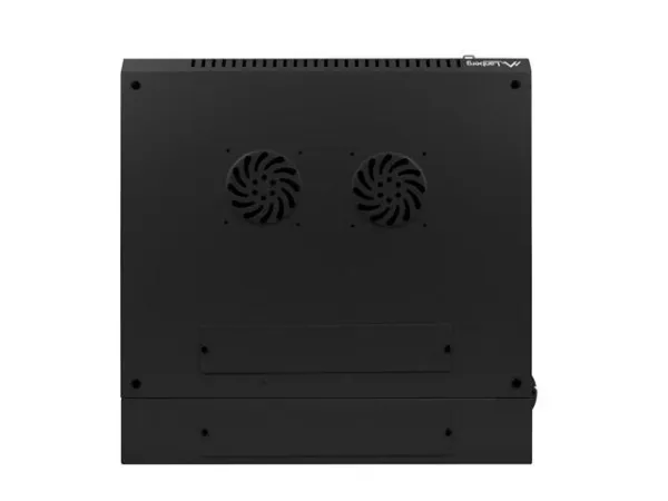 Lanberg - Rack kabinet - vægmonterbar - sort, RAL 9004 - 9U - 19
