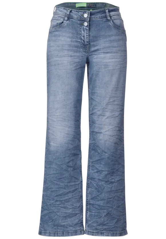 Loose Fit Jeans - light blue used wash