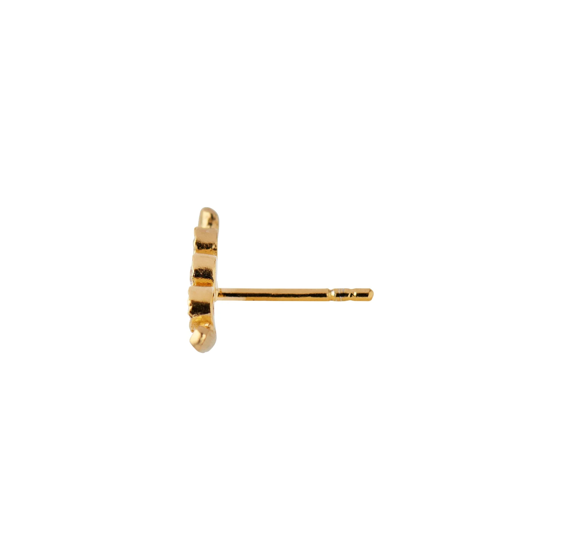 Stine A Flow Earring With Three Stones