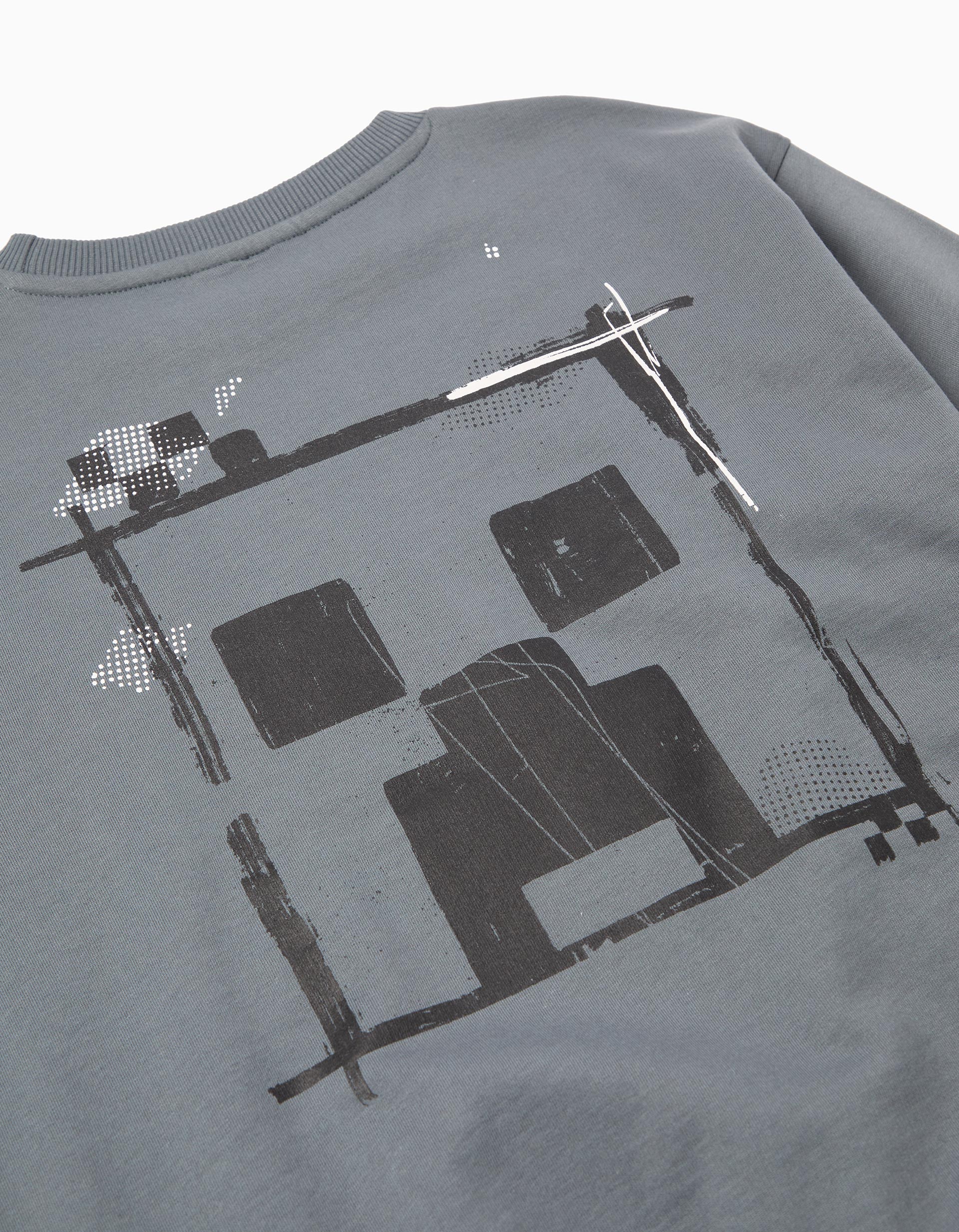 Sweatshirt 'Minecraft', Menino, Cinzento