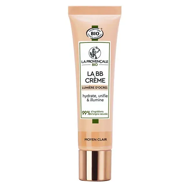 La Provençale Le Teint BB Cream Lumière d'Ocres Médio Leve Orgânico 30ml
