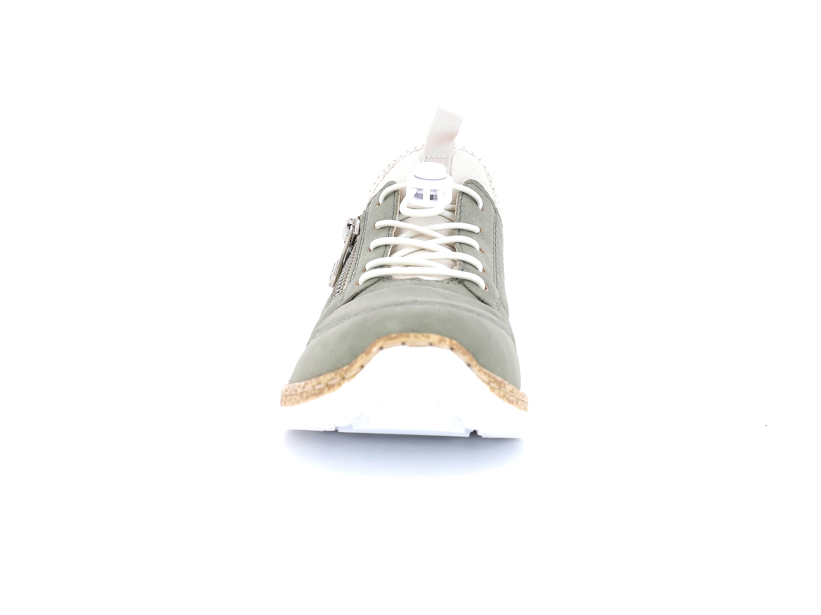 Rieker-N42G0 Matières combinées Kaki