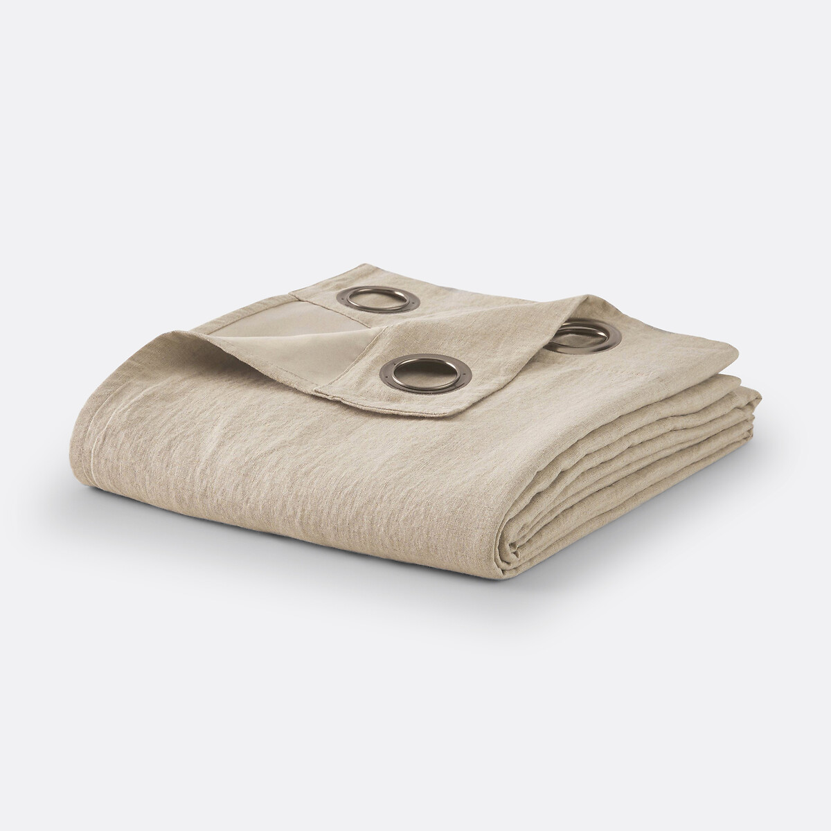 LA REDOUTE INTERIEURS<br>Cortina de radiador blackout em linho lavado Onega