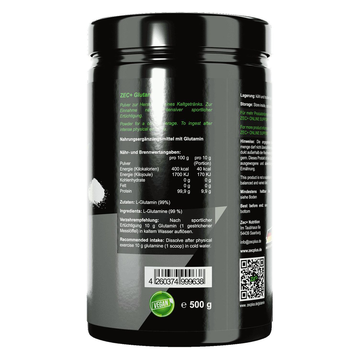 ZEC+ GLUTAMIN Pulver